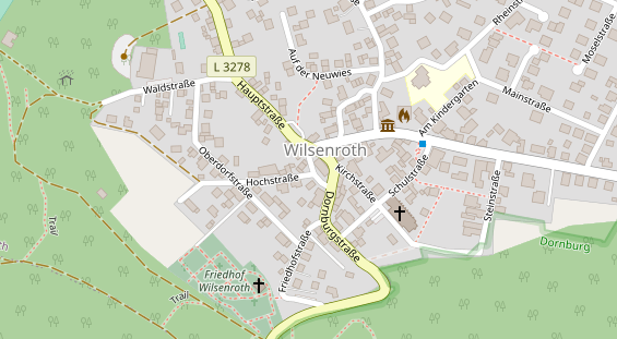 Lauf auf Satellitenbild