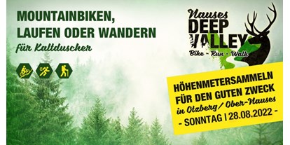 Lauf suchen - Umgebung: Wald - Hessen Süd - Eventflyer Nauses Deep Valley - Nauses Deep Valley