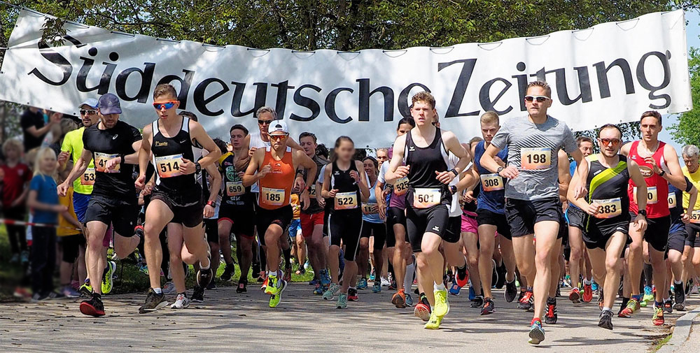 Lauf - Start- und Ziel des beliebten Weßlinger Seelaufs. Ein Klassiker unter den Laufveranstaltungen im Landkreis Starnberg. - Weßlinger Seelauf