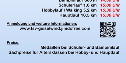 Lauf suchen - Strecken: 10km - Geiselwind - 1. Krackenberglauf 2023