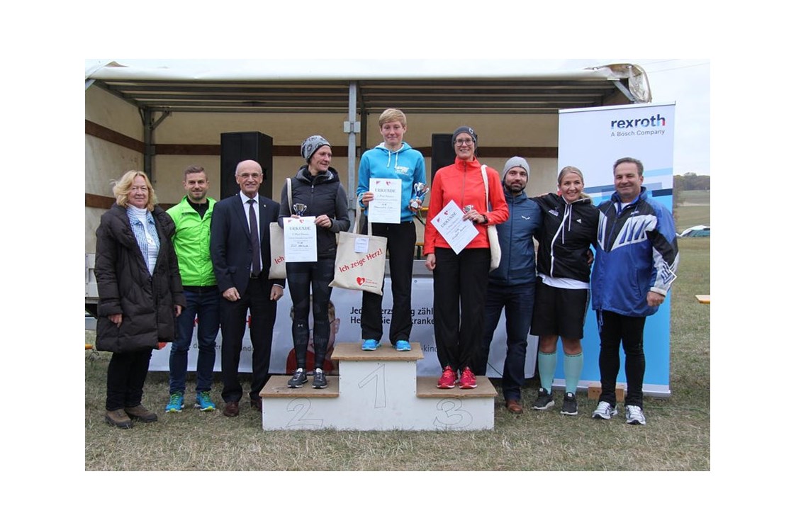 Lauf: Siegerinnen 2018 bei der 10km Strecke - 6. Ottmar-Schneider-Benefizlauf 