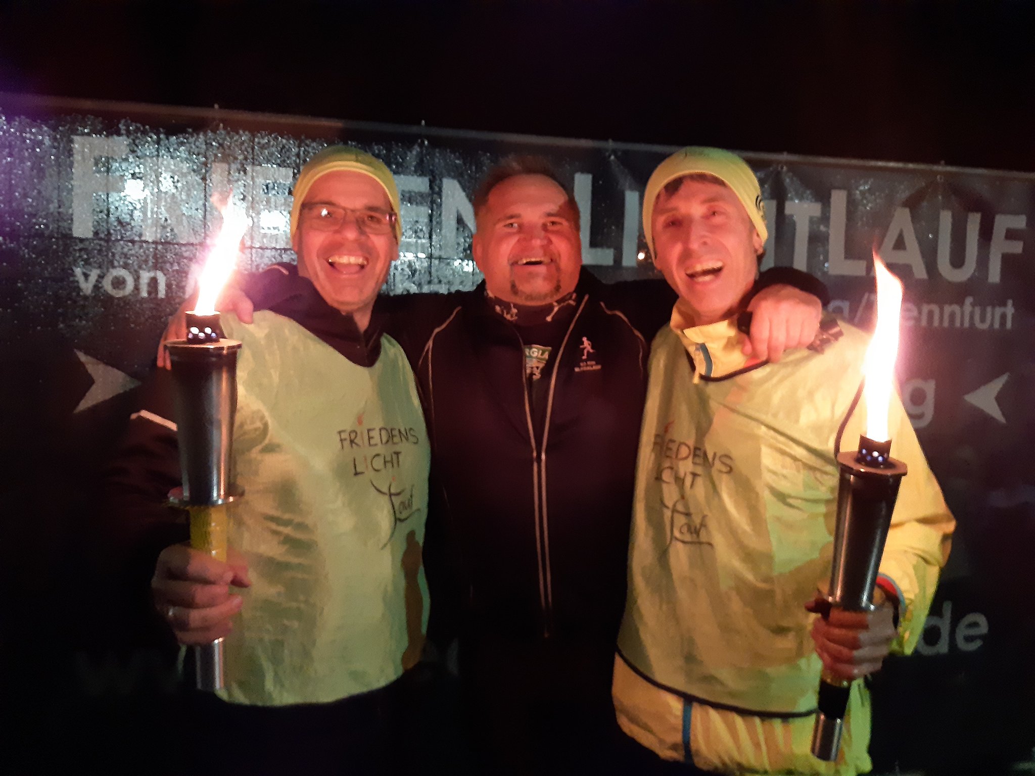 Lauf suchen - Ziel erreicht in Klingenberg/Trennfurt - Friedenslichtlauf