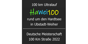 Lauf suchen - Stuttgart / Kurpfalz / Odenwald ... - HaWei100 - 100 km Ultralauf rund um den Hardtsee in Ubstadt-Weiher