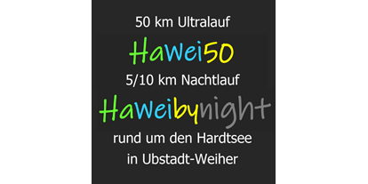 Lauf suchen - Art des Laufs: Nachtlauf - Baden-Württemberg - 2. HaWei by night - 5/10 km Nachtlauf rund um den Hardtsee in Ubstadt-Weiher