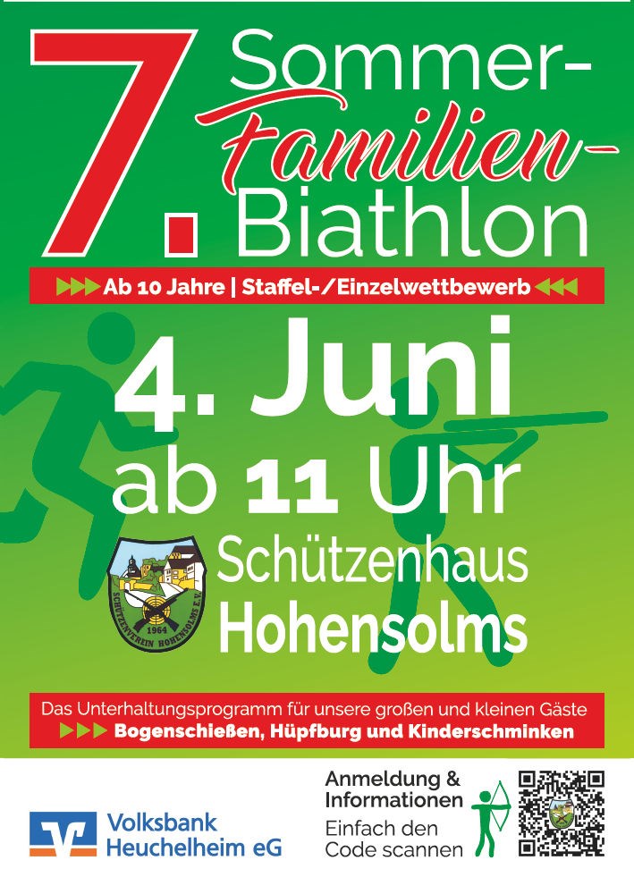 Lauf: Familien-Sommer-Biathlon 