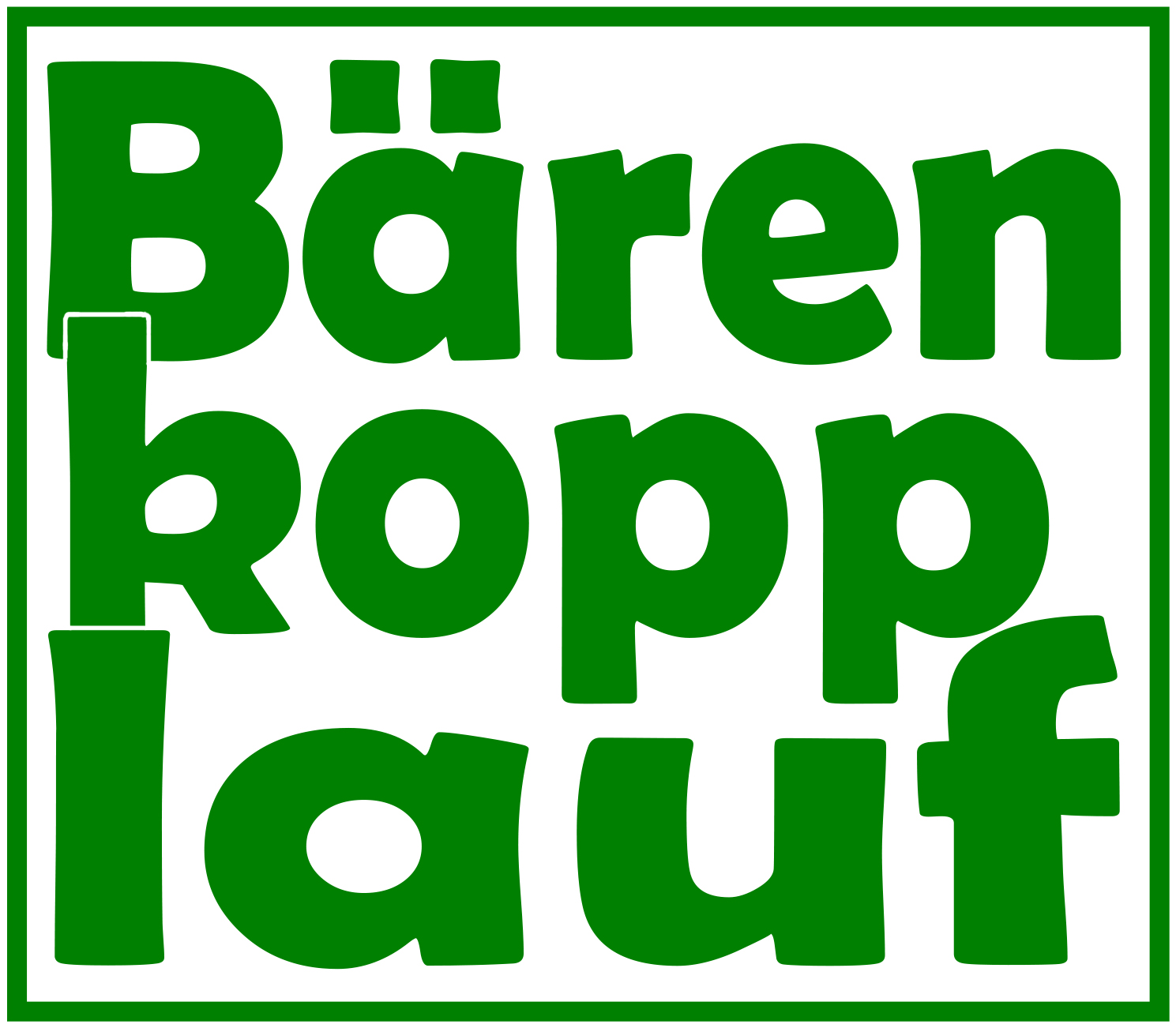 Lauf suchen - Bärenkopplauf