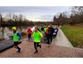 Lauf: Friedenslichtlauf von Mainaschaff nach Klingenberg/Trennfurt
