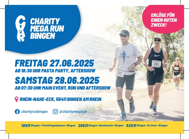 Lauf suchen - Charity Mega Run Bingen 2025
