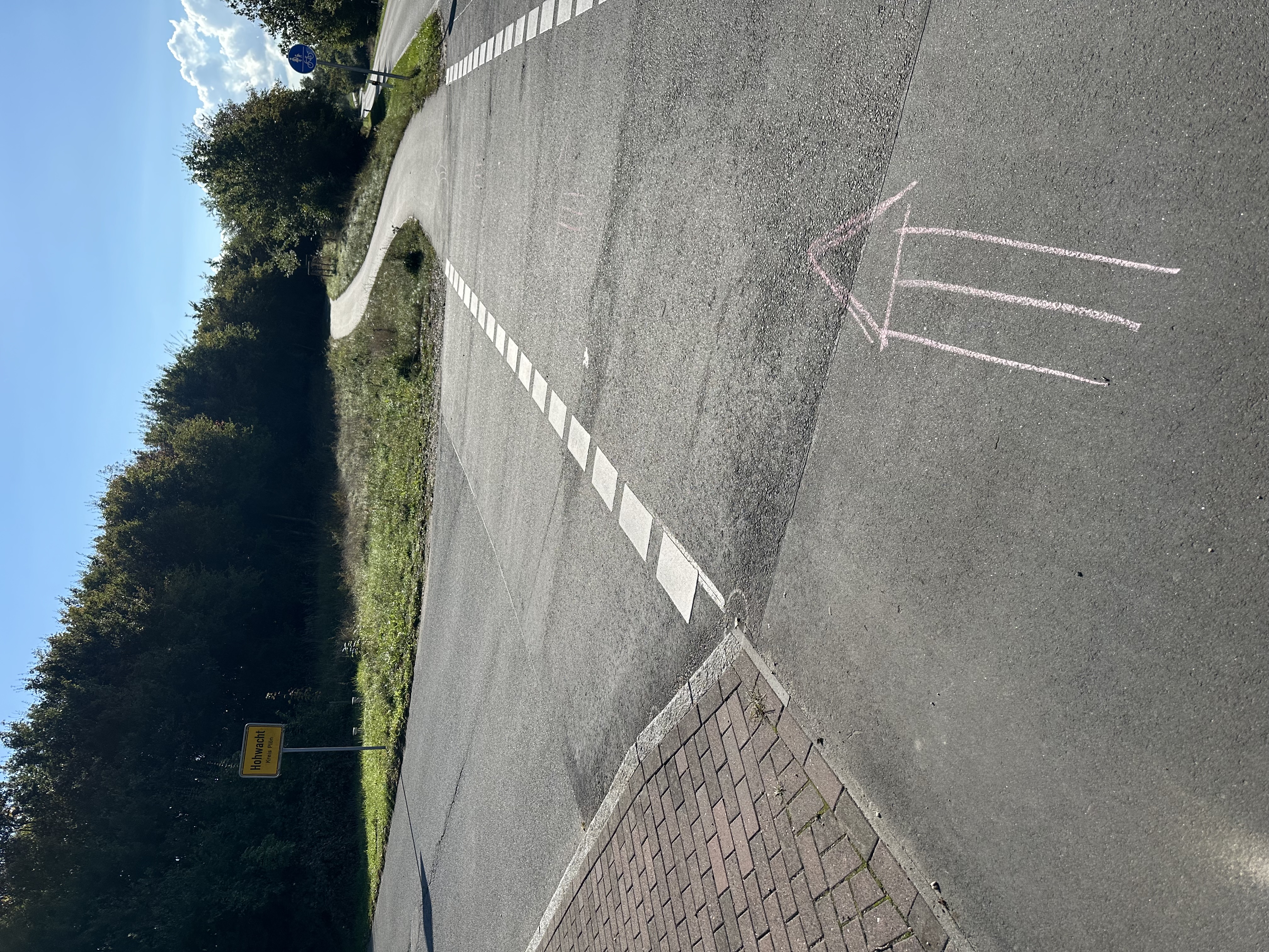 Lauf suchen - Strecke Ortsausgang Hohwacht - 2. Hohwachter Kranichlauf 2025