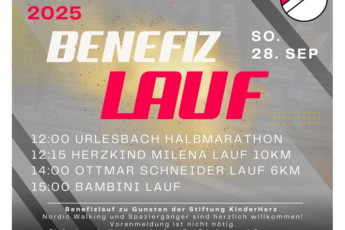 Lauf: 11. Benefizlauf des TSV Aidhausen