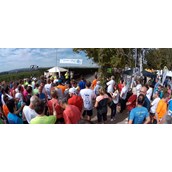 Lauf: Das Warten auf den Startschuss   - Weinbergslauf-Hochheim