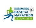 Lauf: Logo Remmers-Hasetal-Marathon des VfL Löningen am 22.06.2019. - Remmers-Hasetal-Marathon des VfL Löningen