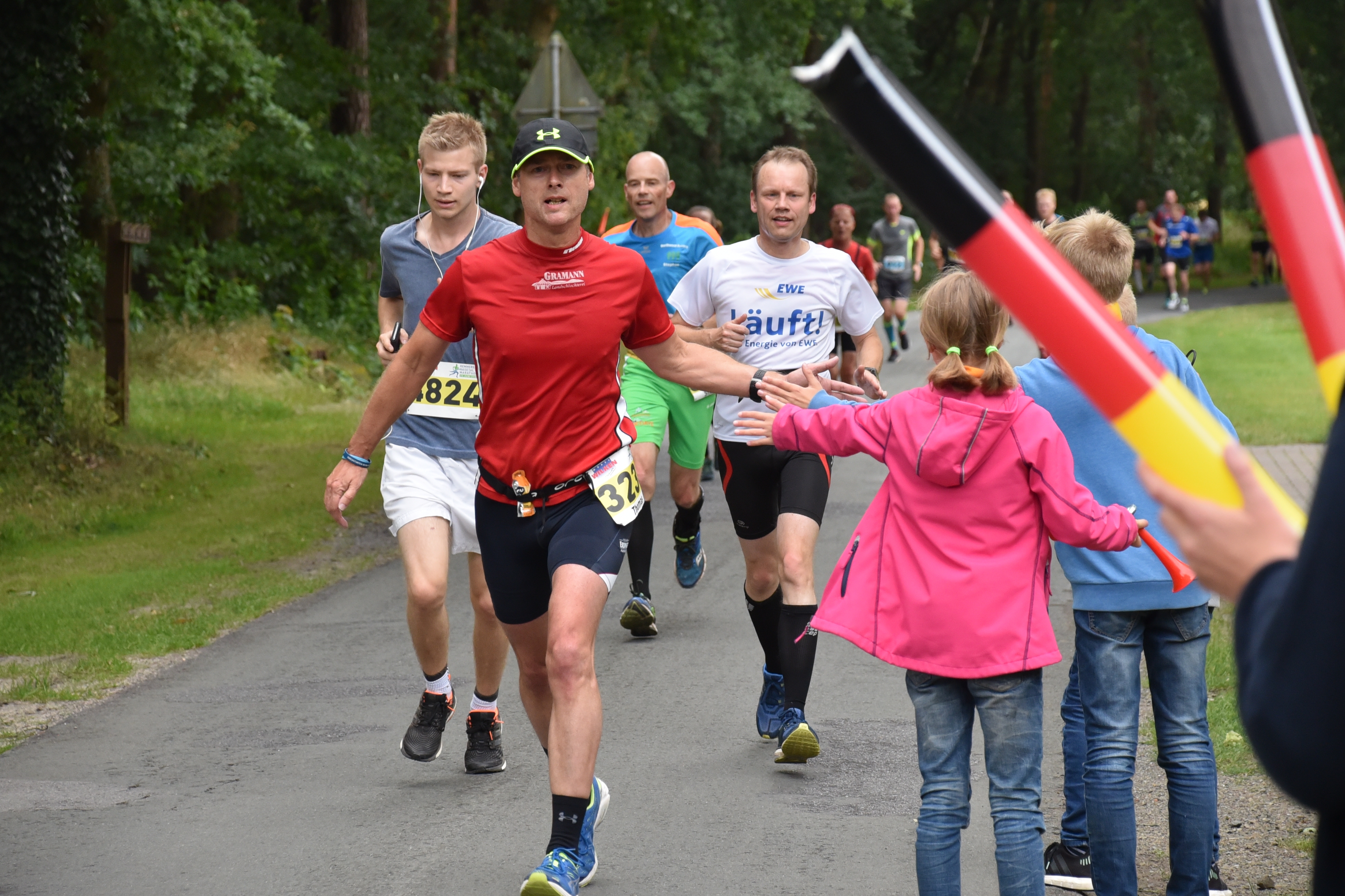 Lauf suchen - Foto: Matthias Garwels. - Remmers-Hasetal-Marathon des VfL Löningen